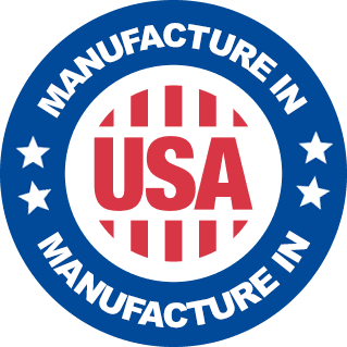 Made in the USA mark — BloodPril® is packaged on American soil